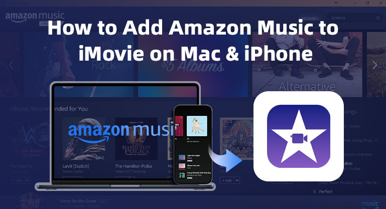 add amazon music to imovie